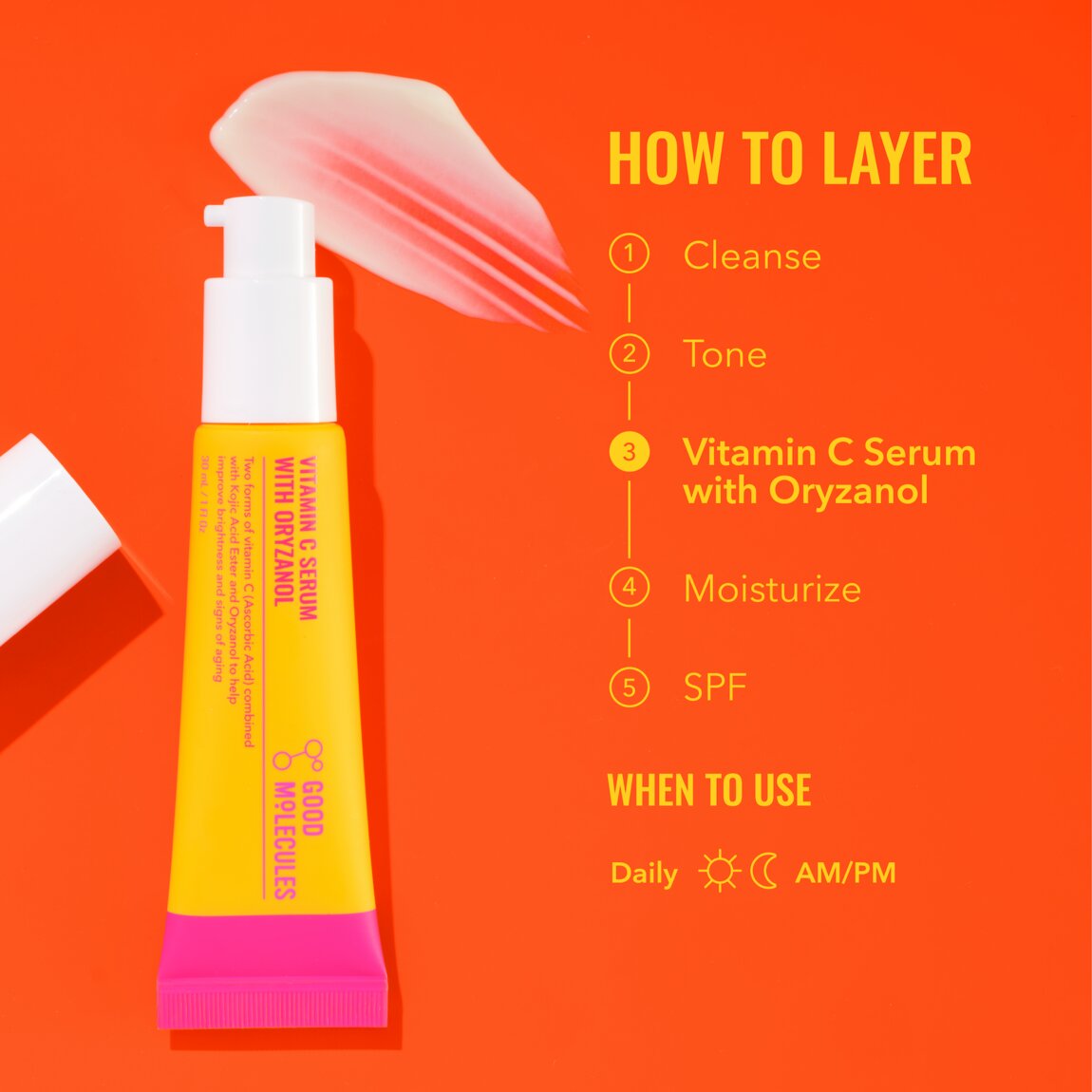 Vitamin C Serum with Oryzanol X8