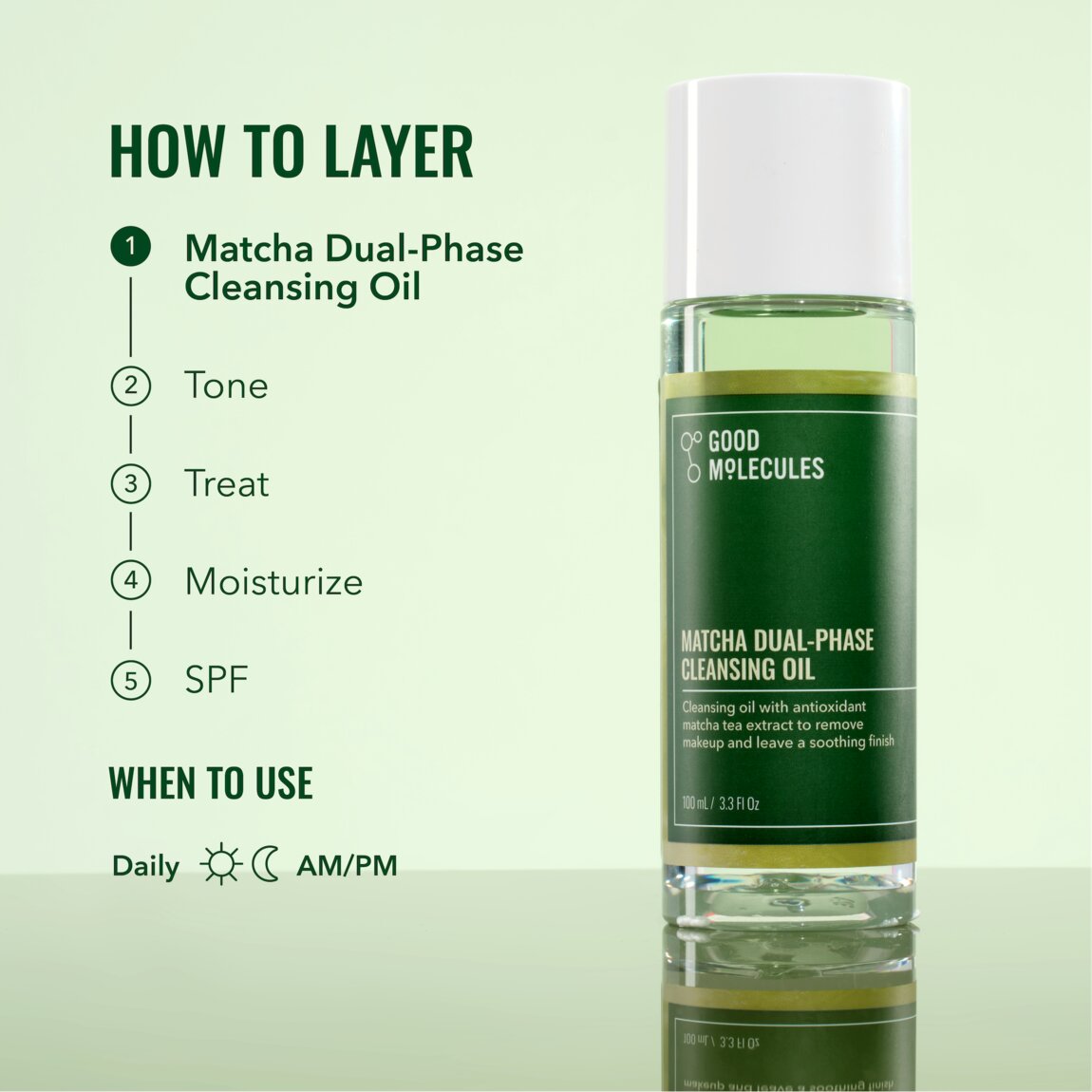 Matcha Dual-Phase Cleansing Oil O6