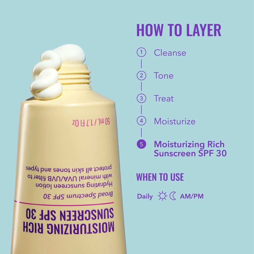 Moisturizing Rich Sunscreen SPF 30 M9