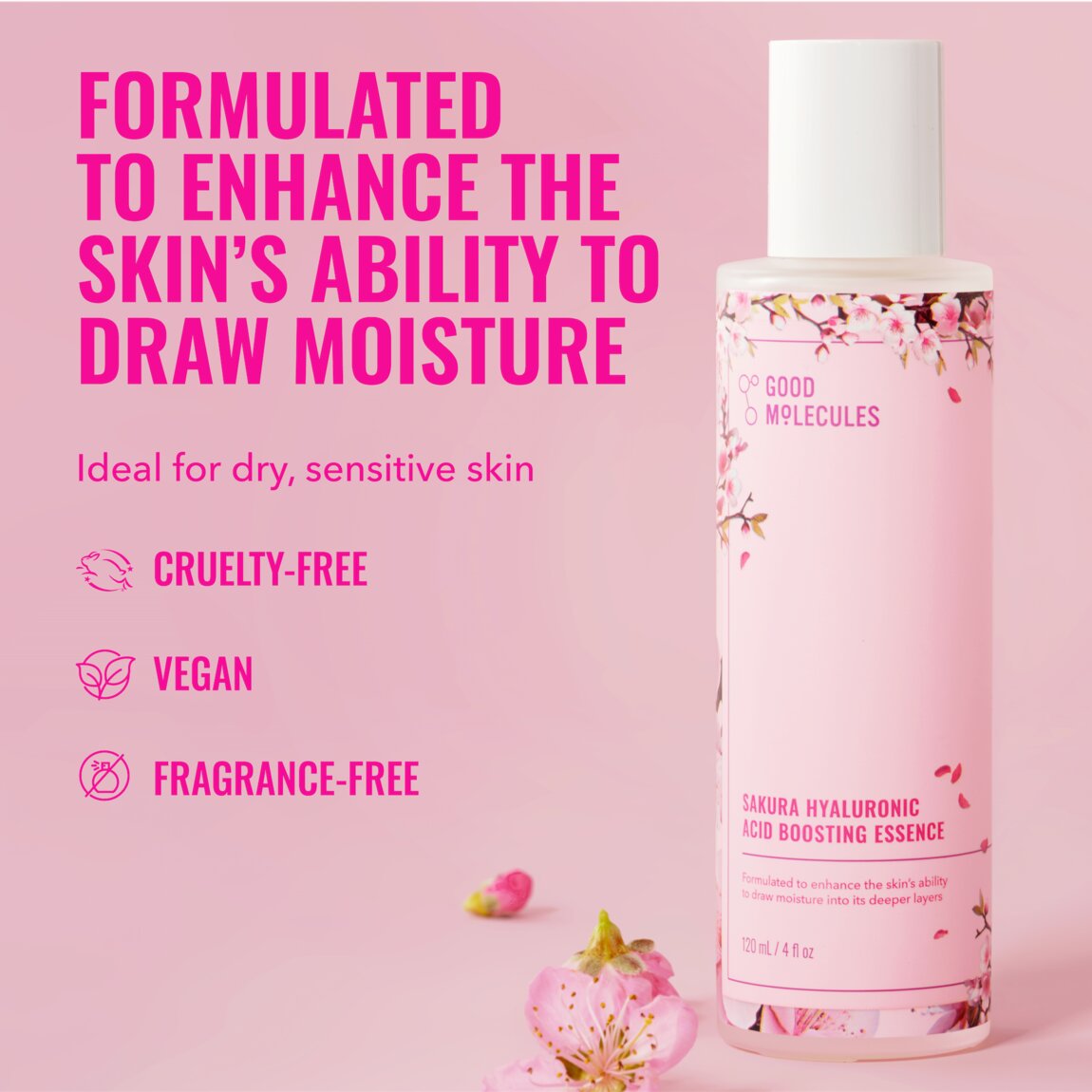 Sakura Hyaluronic Acid Boosting Essence D8
