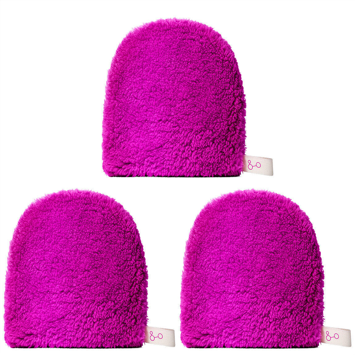 Purple Facial Cleansing Mitt B0