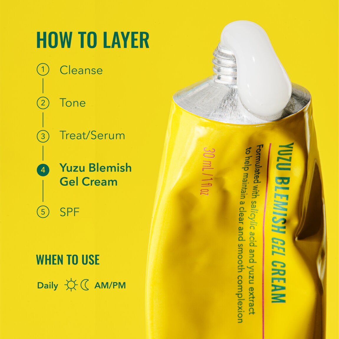 Yuzu Blemish Gel Cream C5